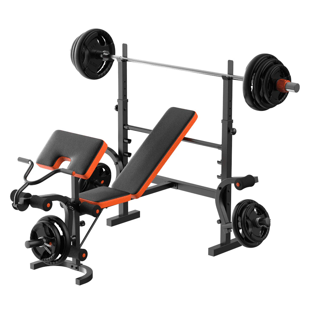6 Positions Adjustable Foldable Weight Bench J2329