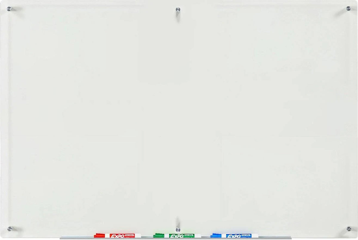 White Wall Mounted Glass Board P5113