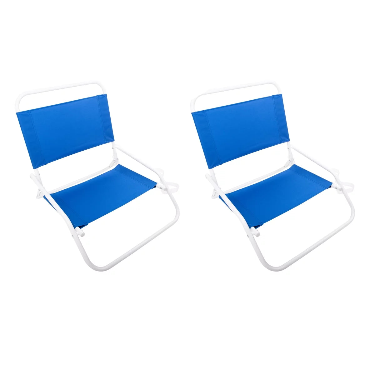Folding Beach Chair with Carry Strap 2 Pack F614