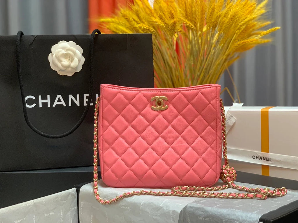 Pink Hobo Handbag I72518