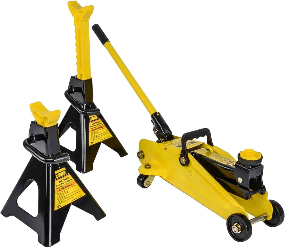 2-Ton Hydraulic Floor Jack and Jack Stands W958148