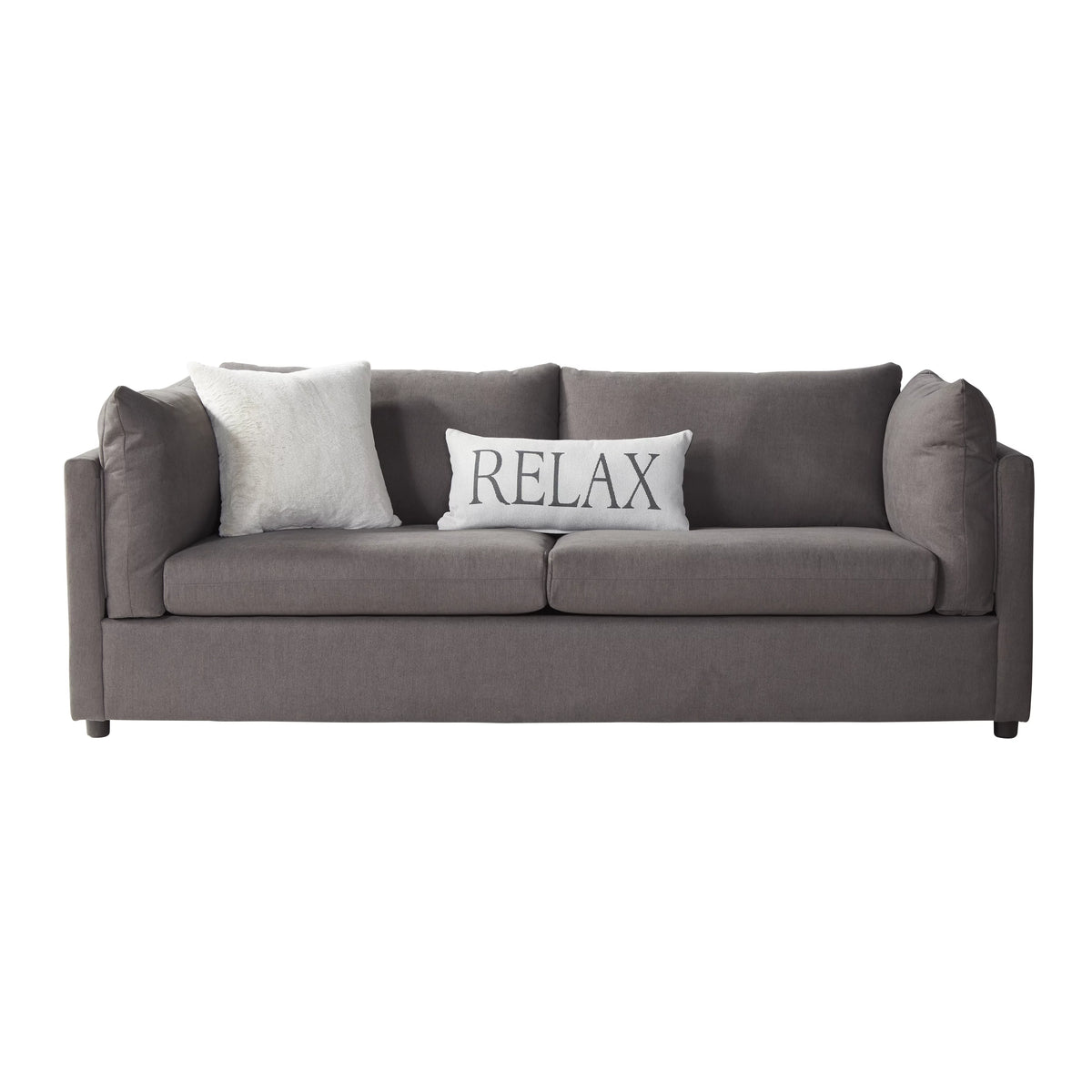 Carbon Gray 3-Piece Sofa and Cuddler Chair Set U673818