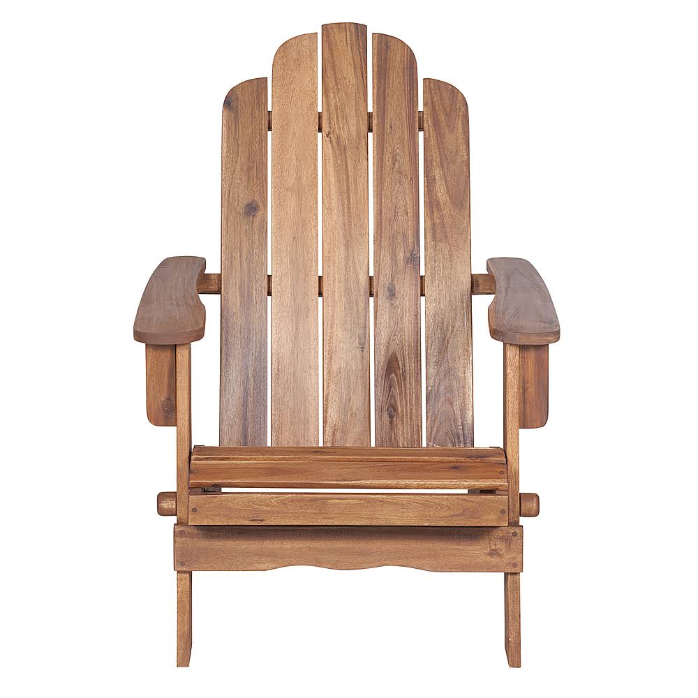 Brown Acacia Wood Adirondack Chair V185