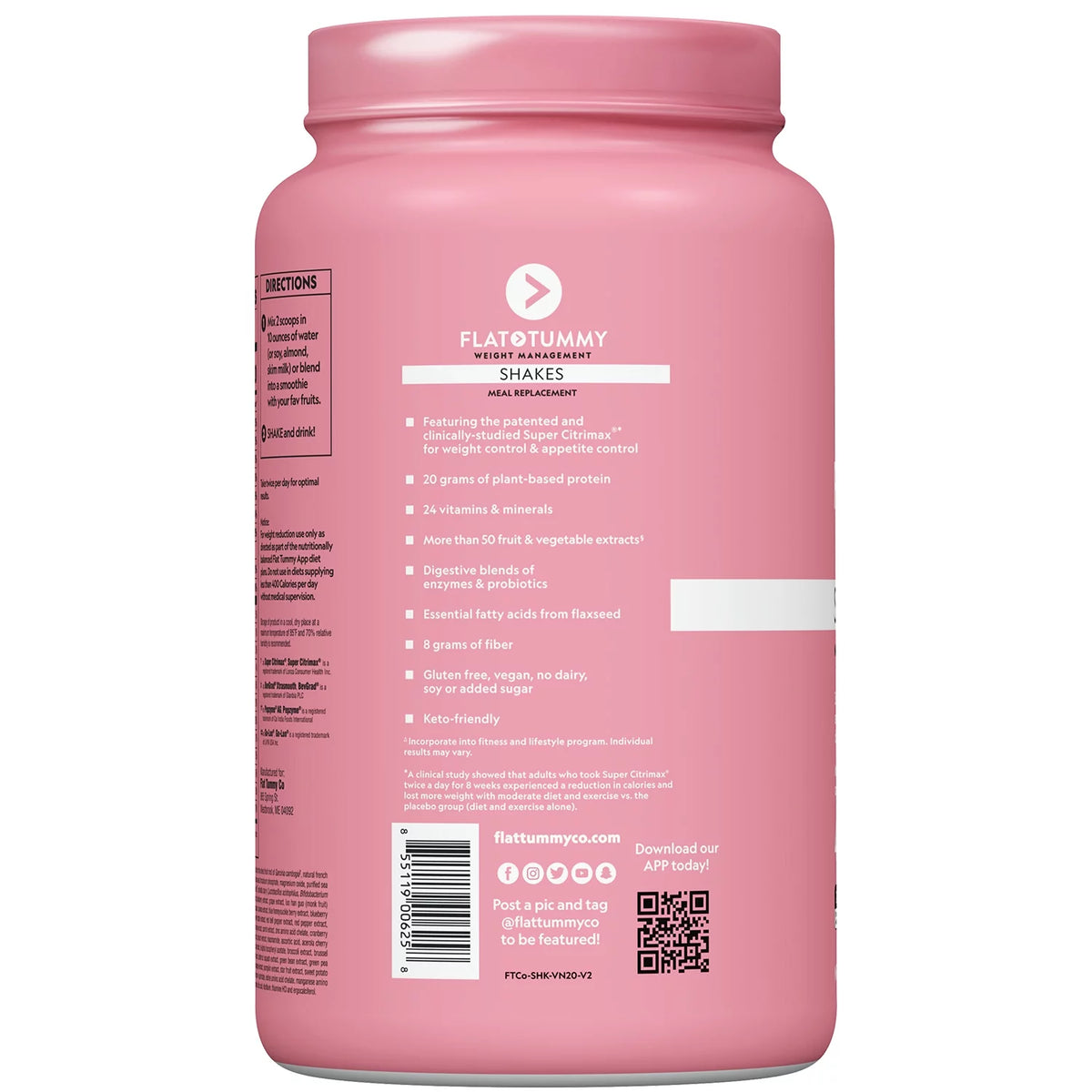Vanilla Vegan Keto Meal Replacement Protein Powder U631207