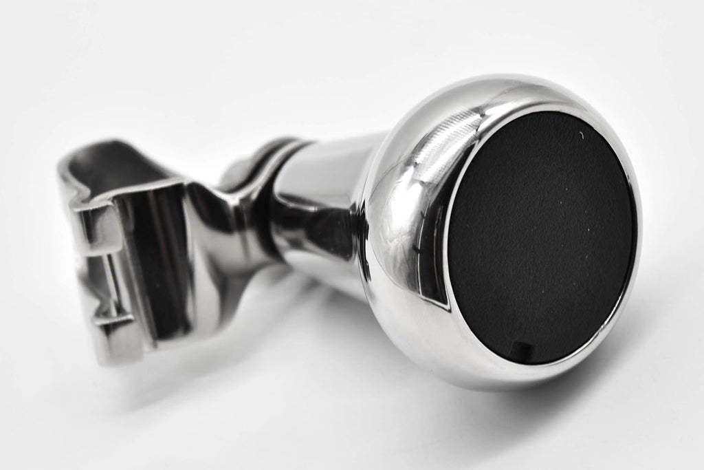 316 Stainless Steel Mirror Polished Sport Boat Steering Wheel Spinning Knob A688009