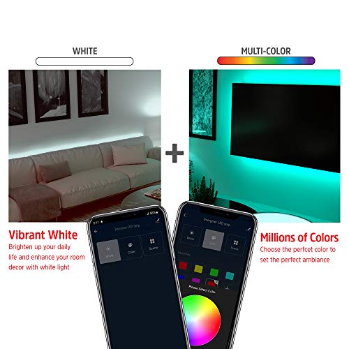 6.5ft Dimmable Multi-Color LED Light Strip W24824