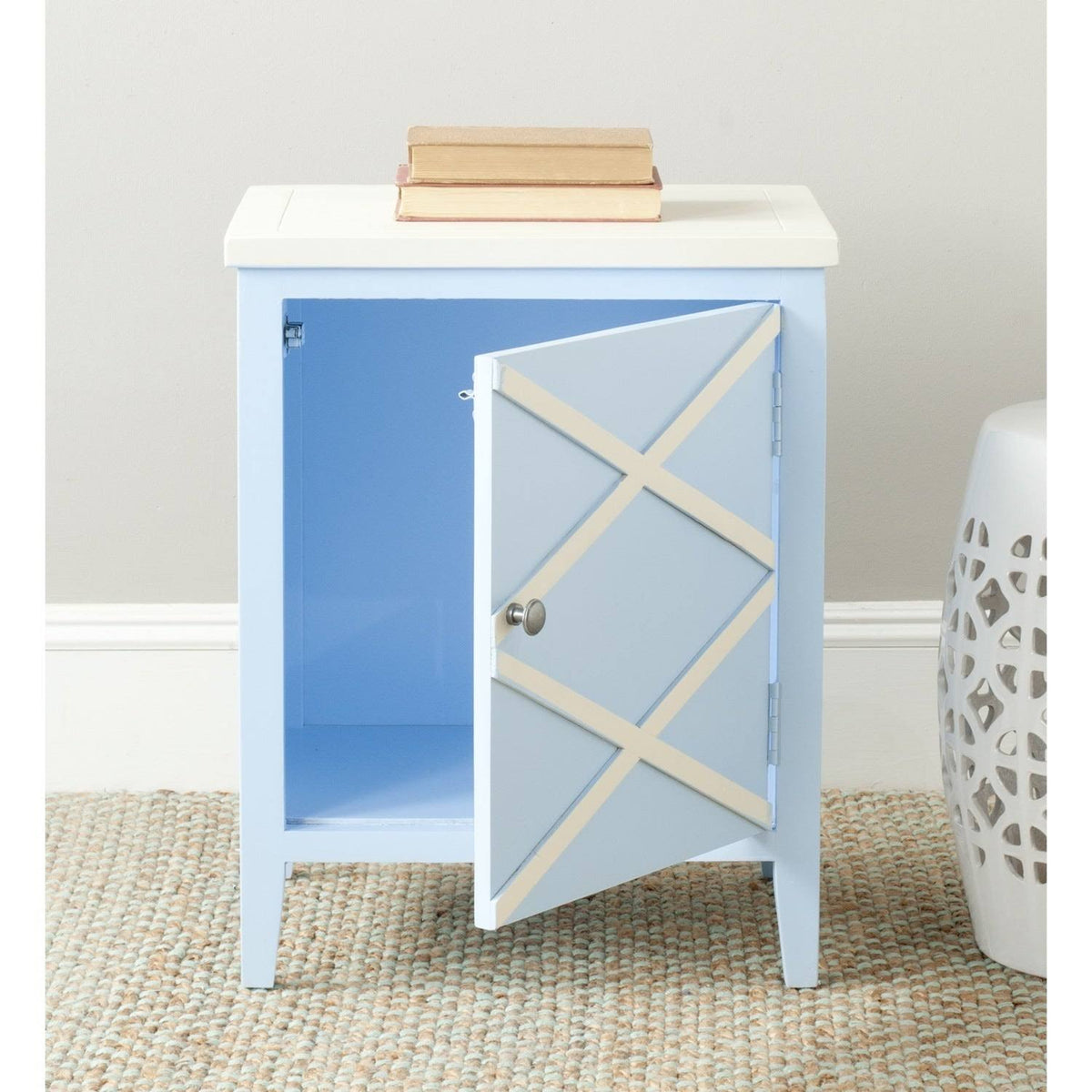 Light Blue Side Cabinet L545