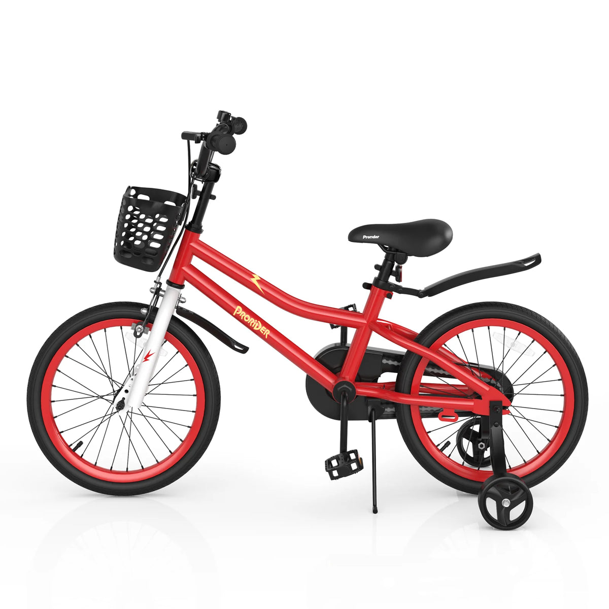 18 Kid's Bike with Training Wheels & Basket U177