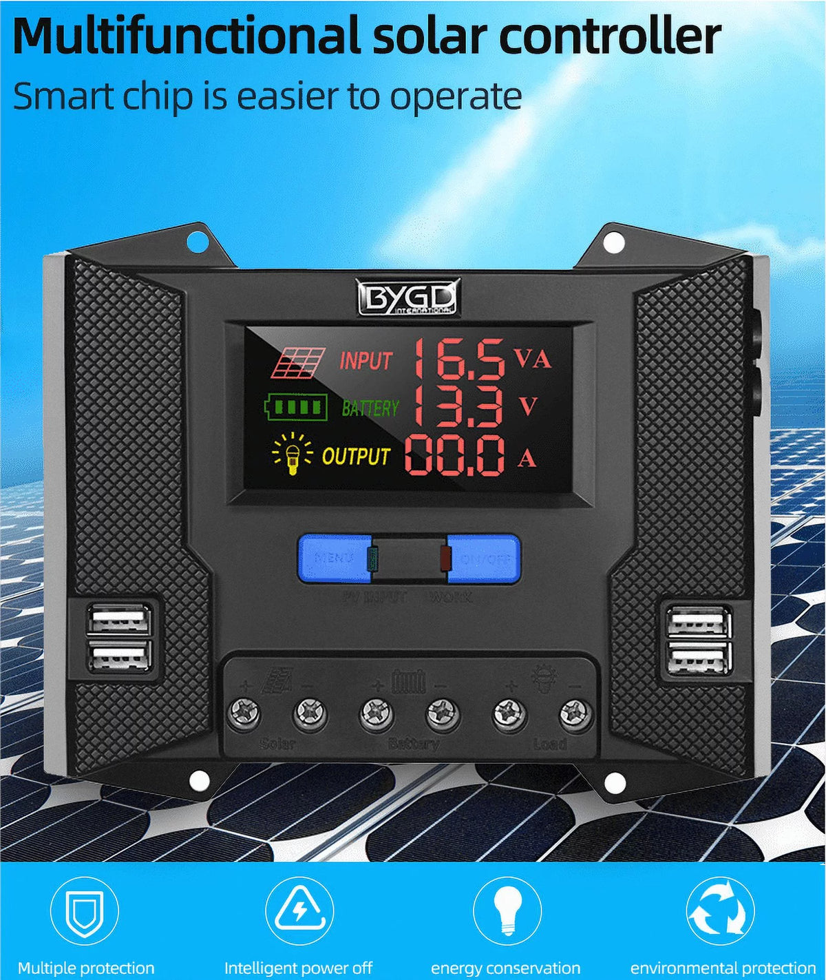 200 Watt Portable Solar Panel Kit I904