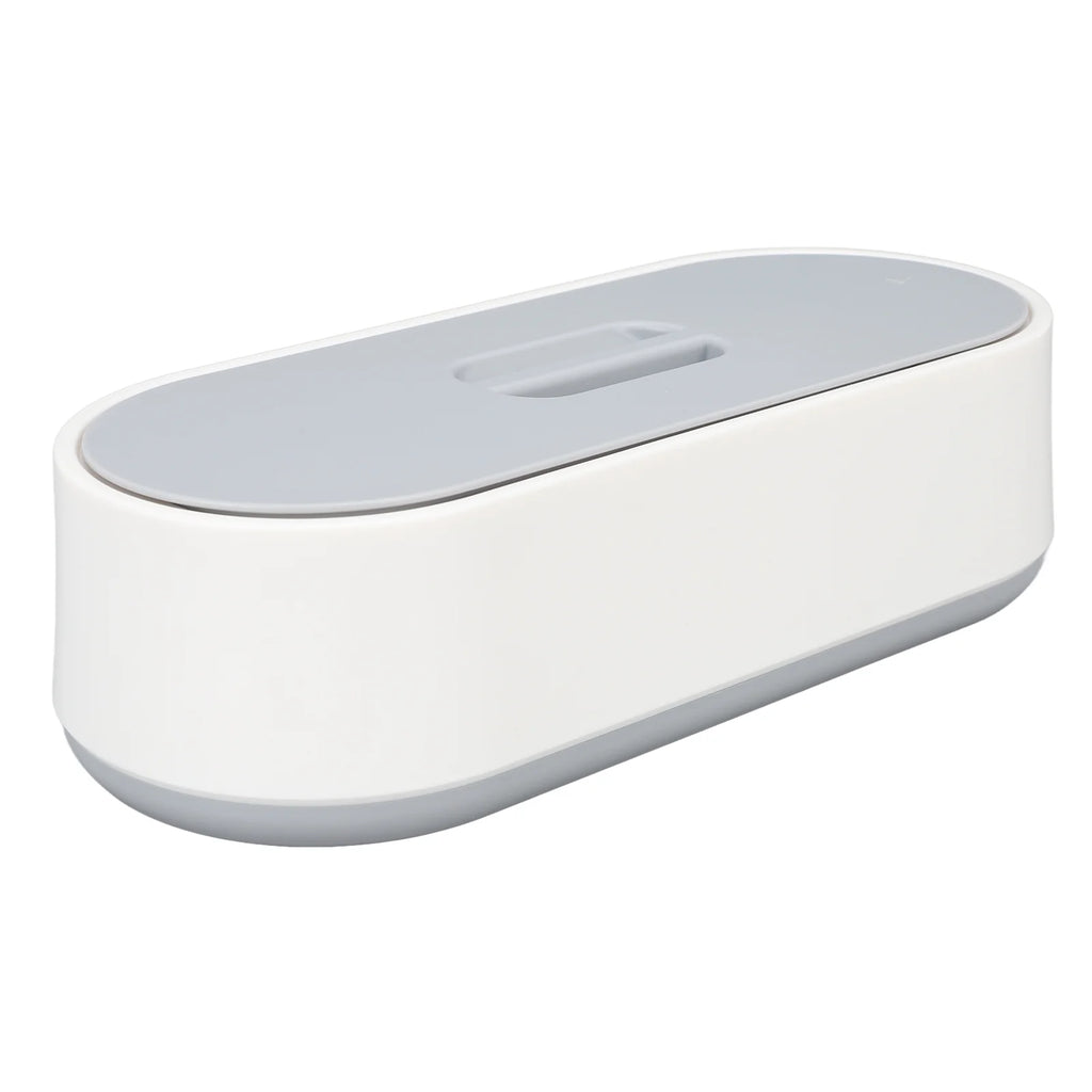 White and Grey Portable Ultrasound Cleaner H665721