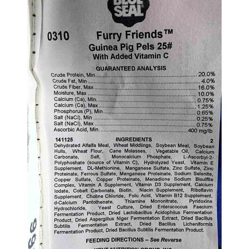 Guinea Pig Pellets G786