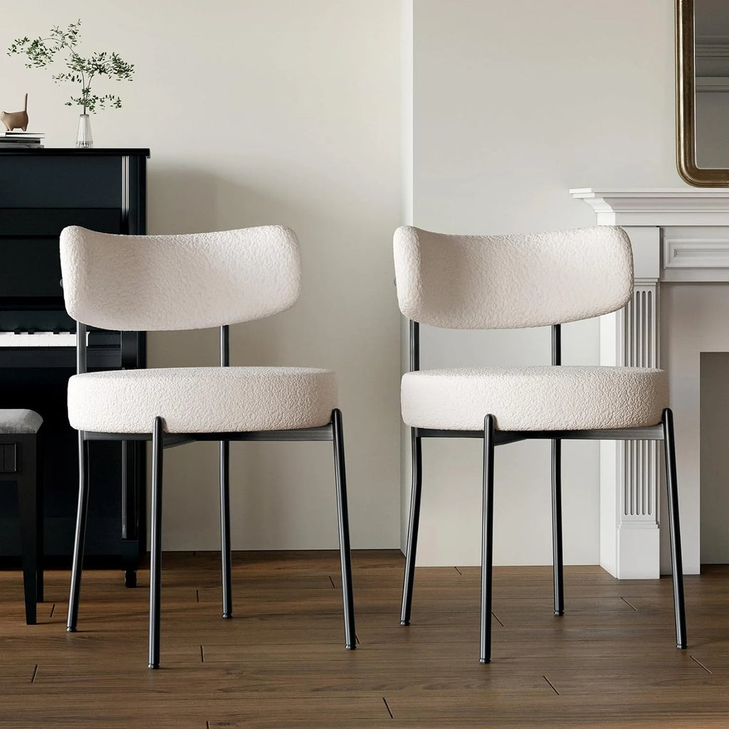 Round Dining Table Set for 2, 3 Pieces White Z700095