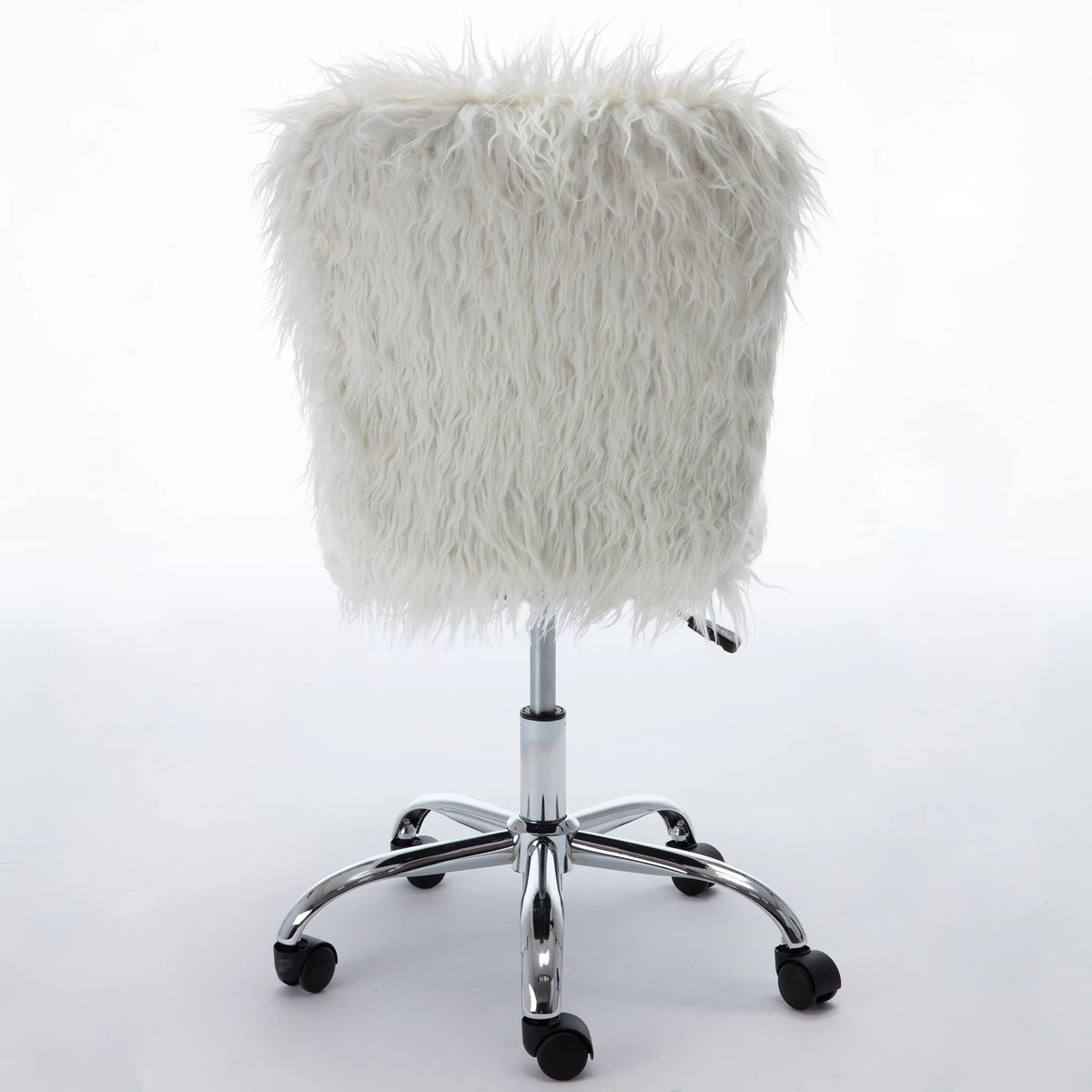 White Vanity Office Chair J69906