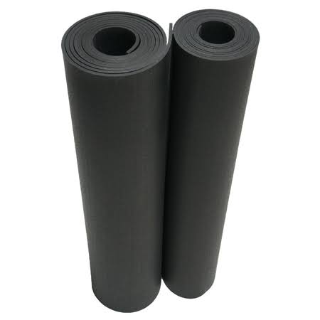 Recycled Rubber 60A Black 5mm x 48 in W x 216 in M22346