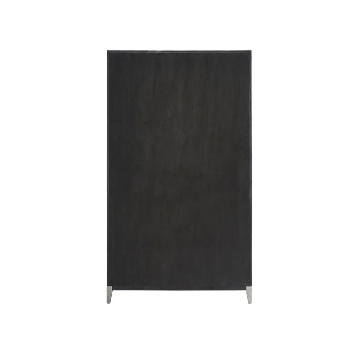 Gray Oak Wood Two Door Wardrobe O4961