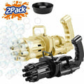 2Pack Automatic Bubble Machine Toy Y951411