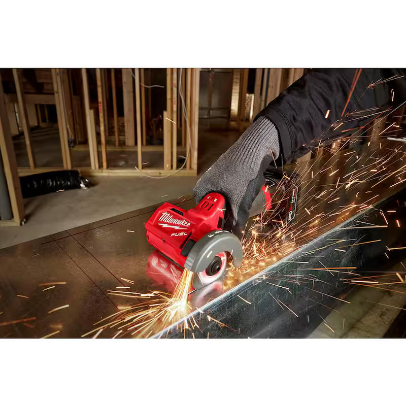 12V Lithium-Ion Brushless Cordless Cut Off Saw Kit with Reciprocating Saw J828