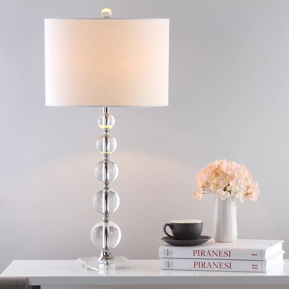 Clear Set of 2 Table Lamp Y596611