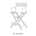24" Director's Chair White Frame-White Canvas K65003
