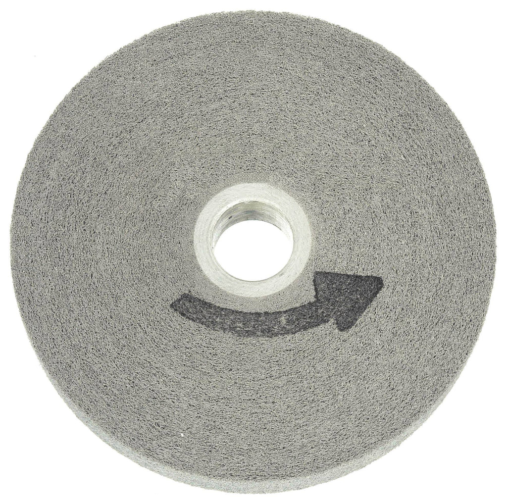 8x22 Metal Finishing Convolute Wheel, Medium Silicon Carbide G350