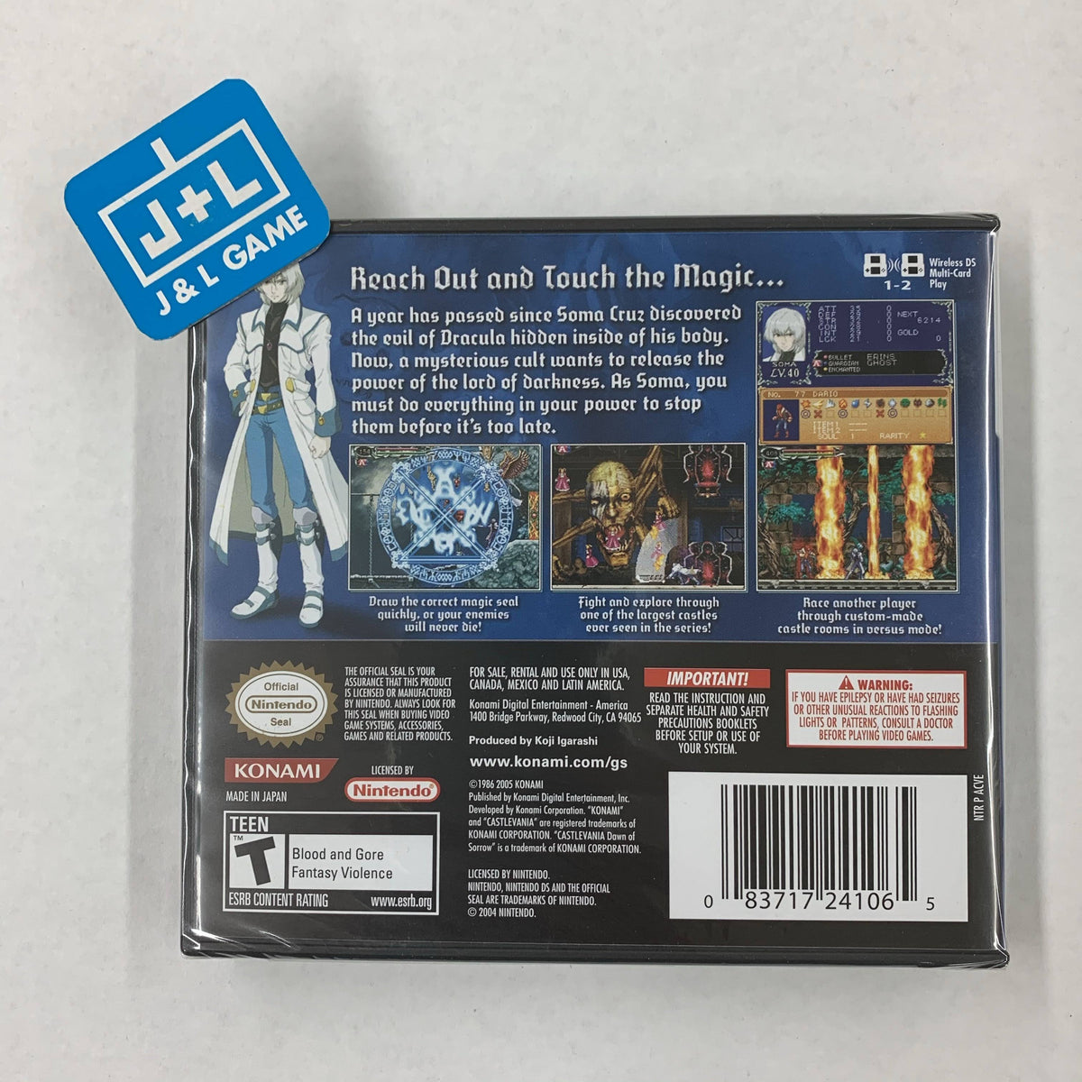 Castlevania: Dawn of Sorrow DS Z21493