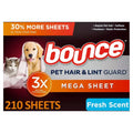 Fresh Scent Dryer Sheets 210 Sheets X55017