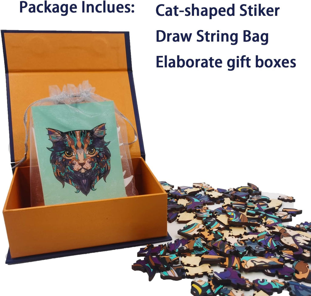 Wooden Jigsaw Puzzle, 332 Pieces, 11.8 x 10.5 Inch P102