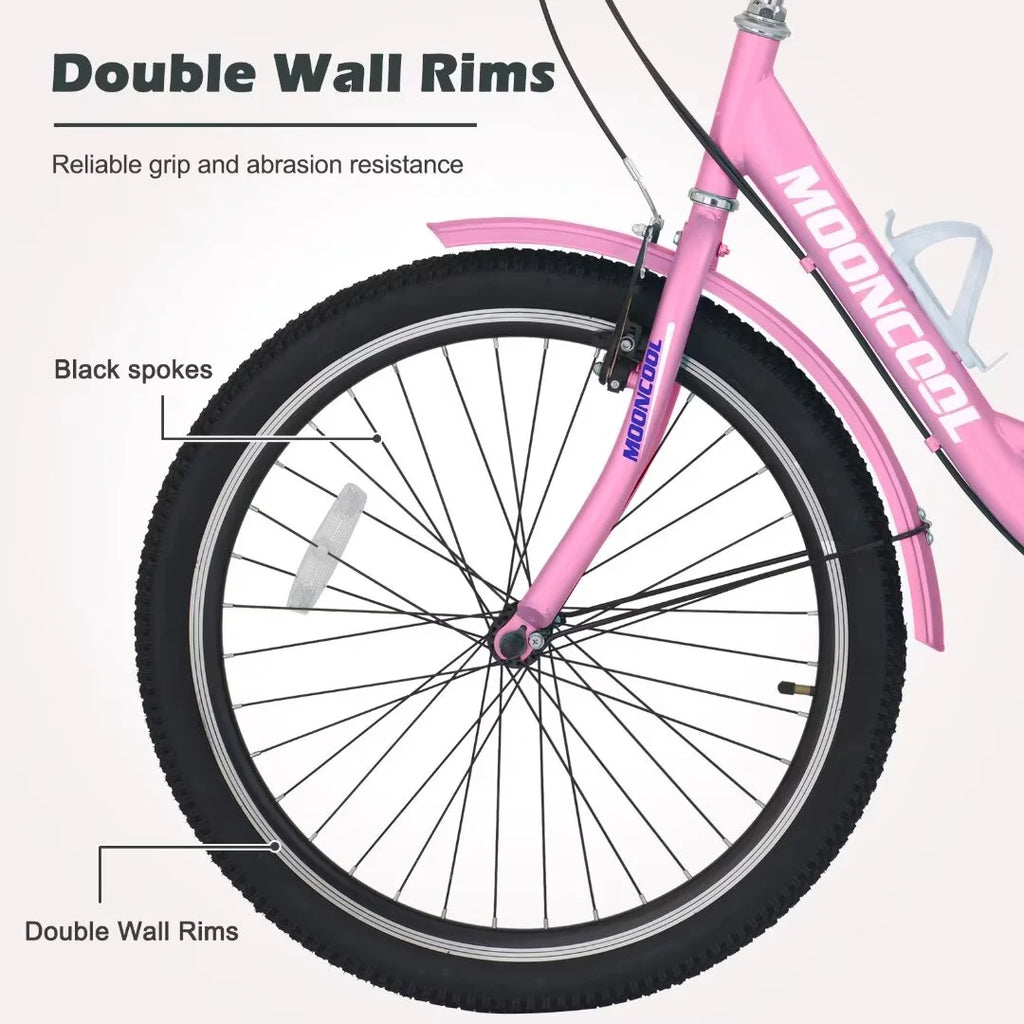 26 7 Speed Adult Tricycle with Large Basket U7389