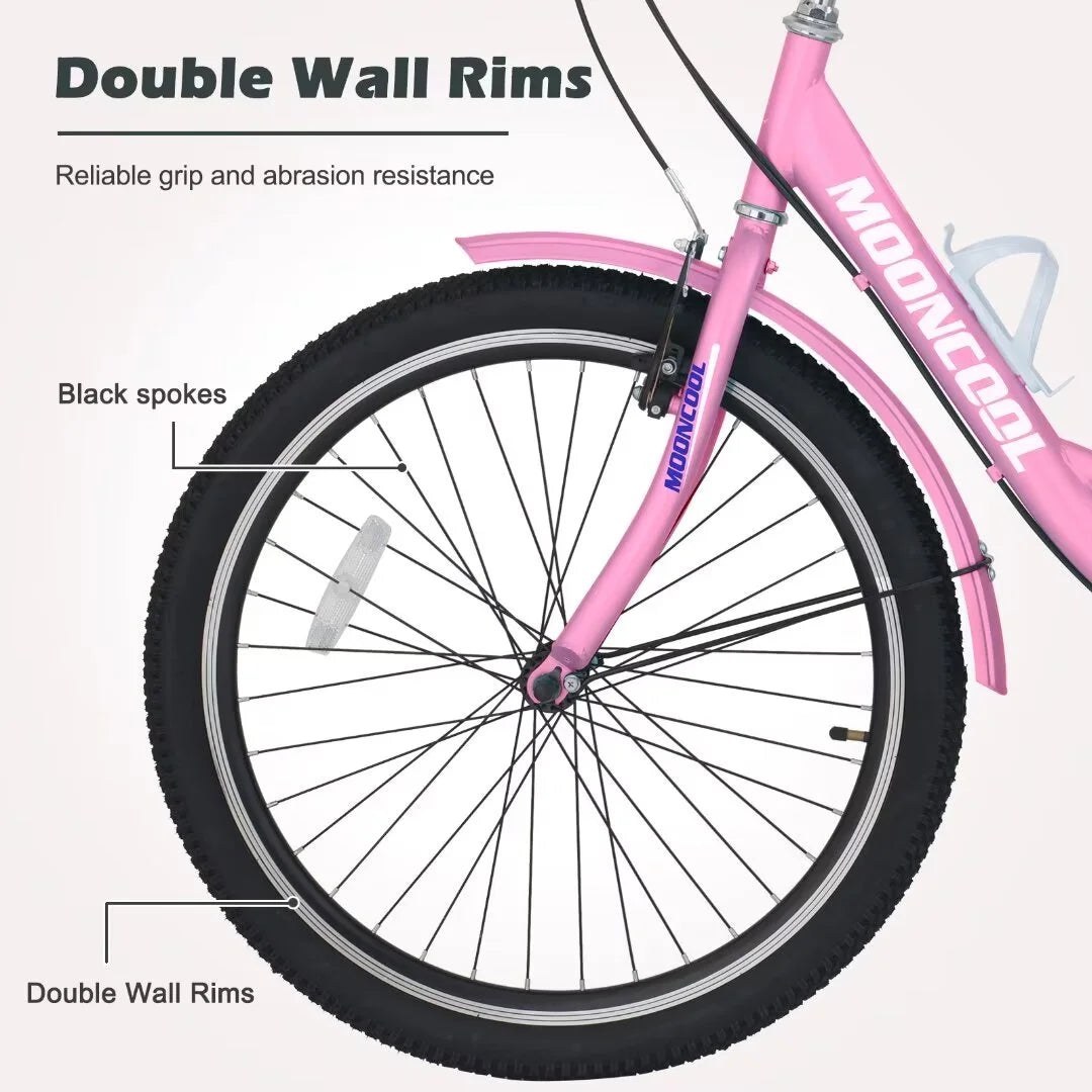 26 7 Speed Adult Tricycle with Large Basket U7389