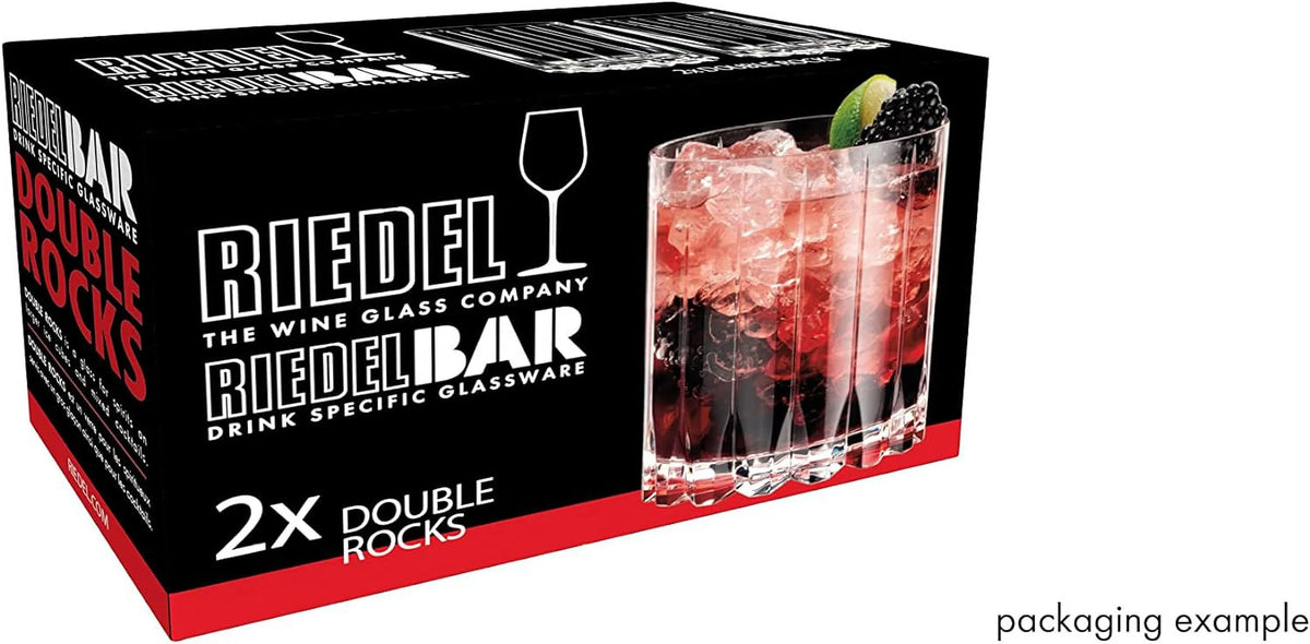 Double Rocks Glassware Pack Of 2 P496