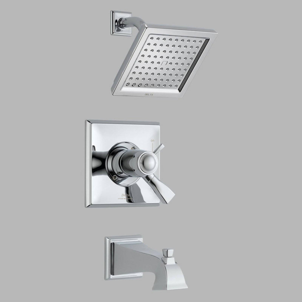 Chrome Tub and Shower Trim X376