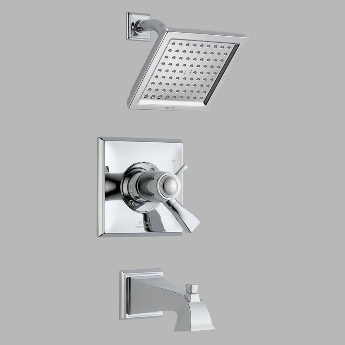 Chrome Tub and Shower Trim X376