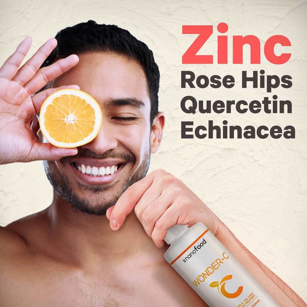 15.22 fl oz Liquid Vitamin C 1000mg with Zinc, Vitamin D E, Quercetin, Echinacea C162