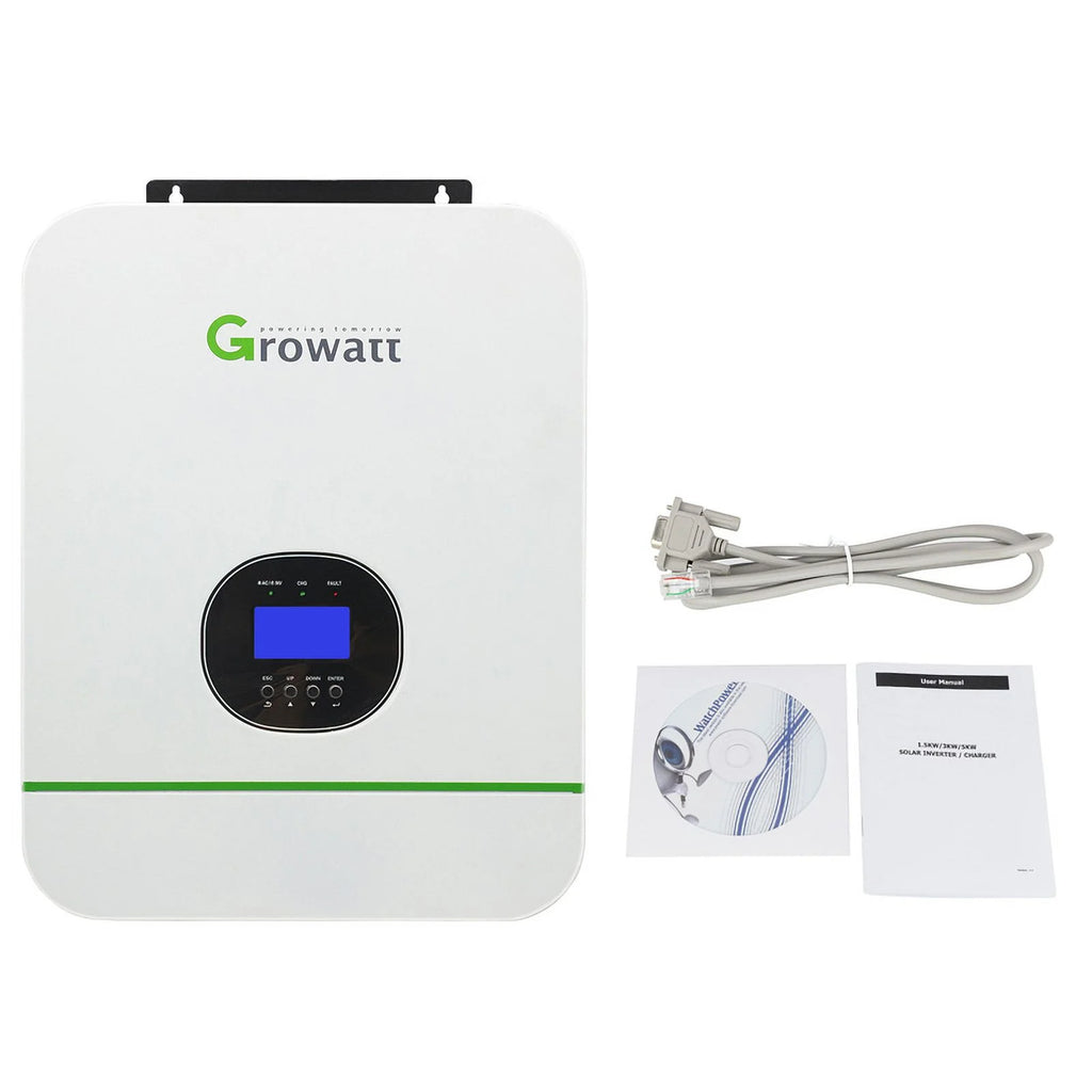 3000W Split Phase Solar Inverter 48V Pure Sine Wave MPPT 80A C874