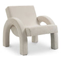 Cream Corduroy Accent Chair Z53517