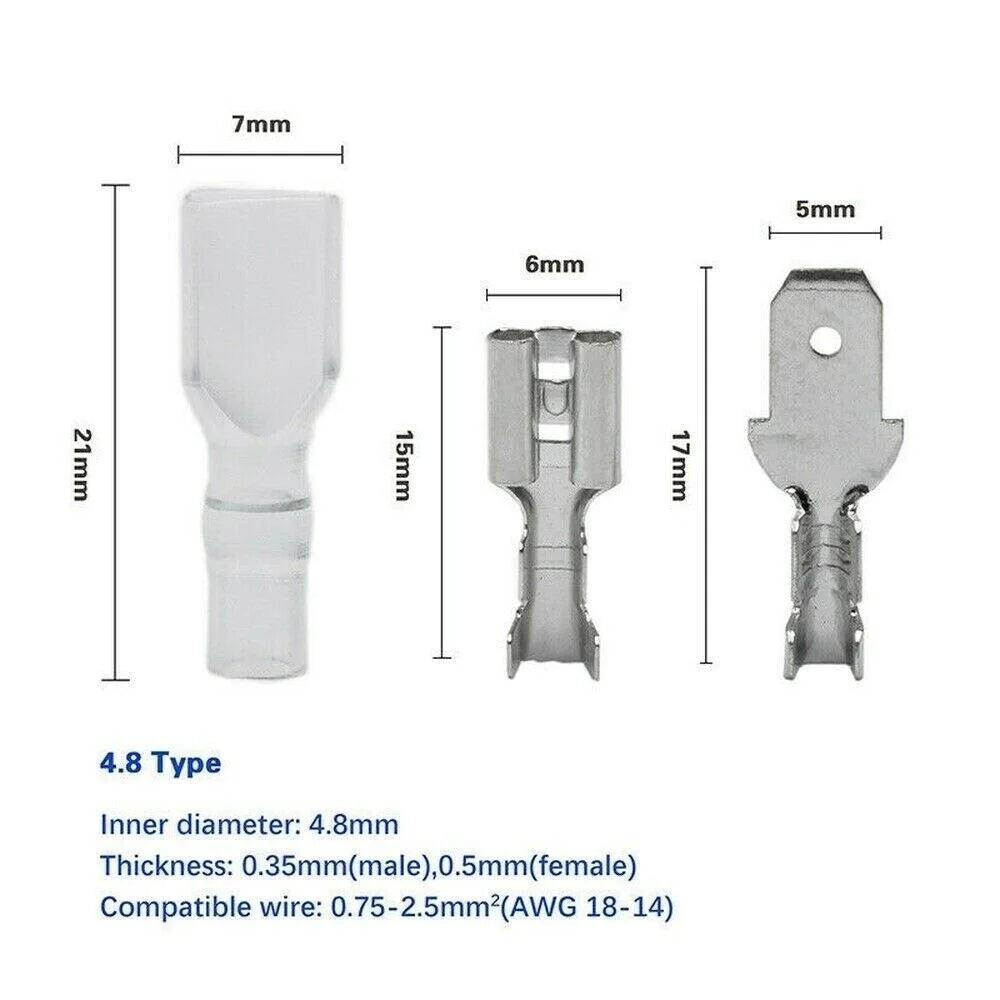Crimp Terminals Kit 900PCS A370
