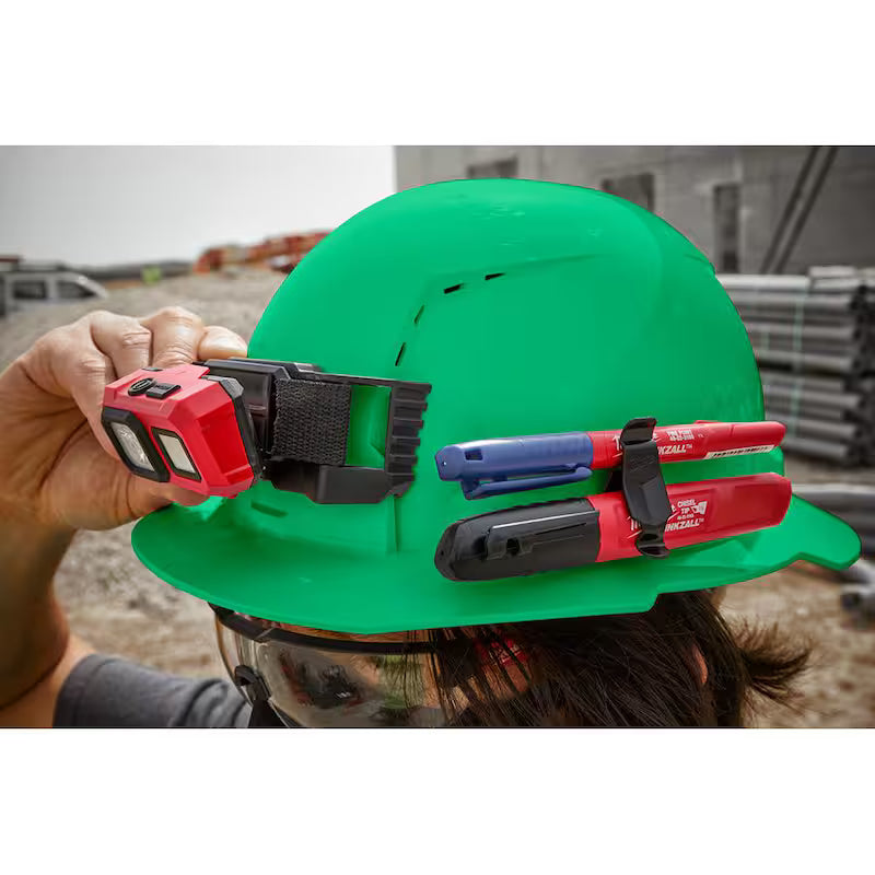 Black Class E Full Brim Non-Vented Hard Hat 5-Pack R4189