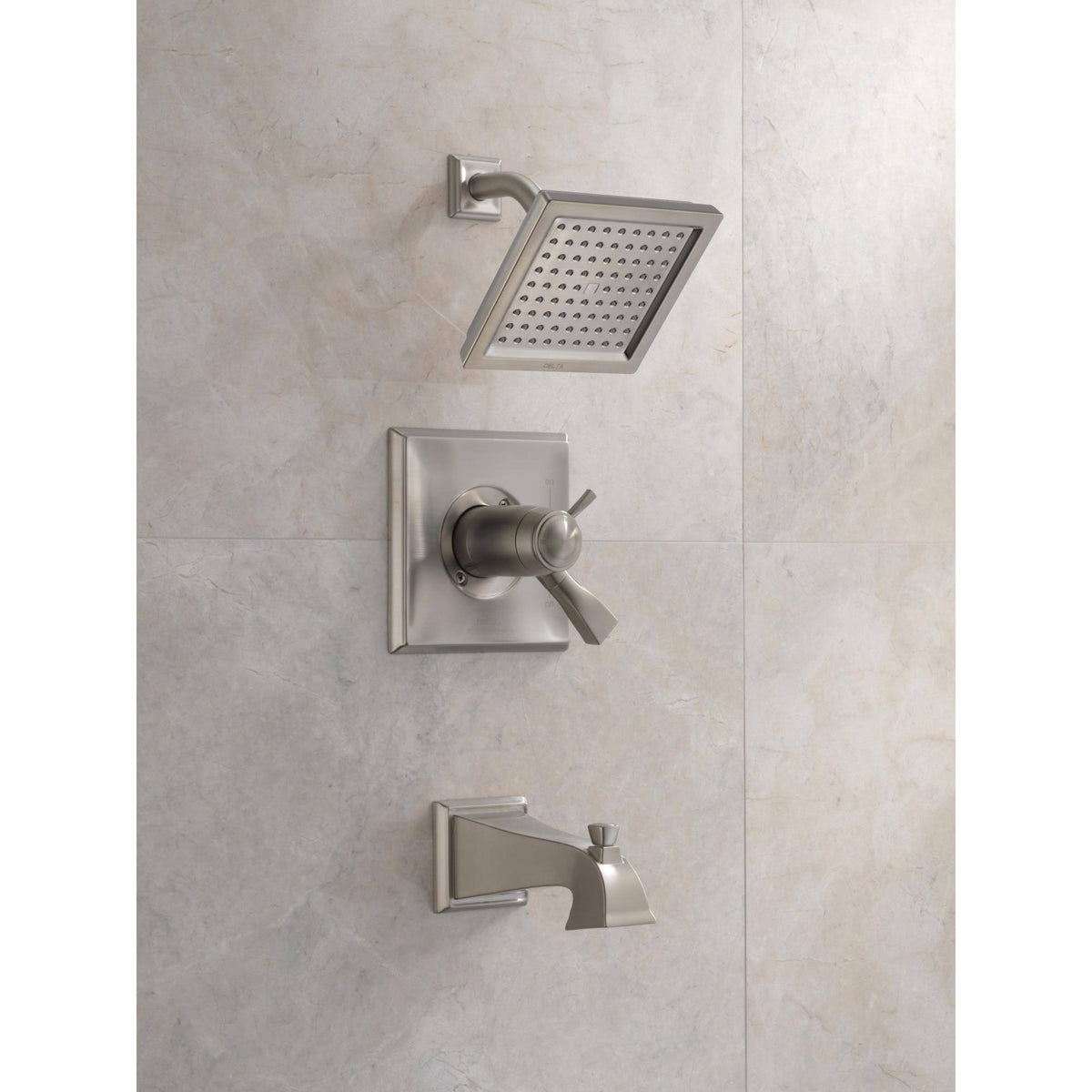 Chrome Tub and Shower Trim X376
