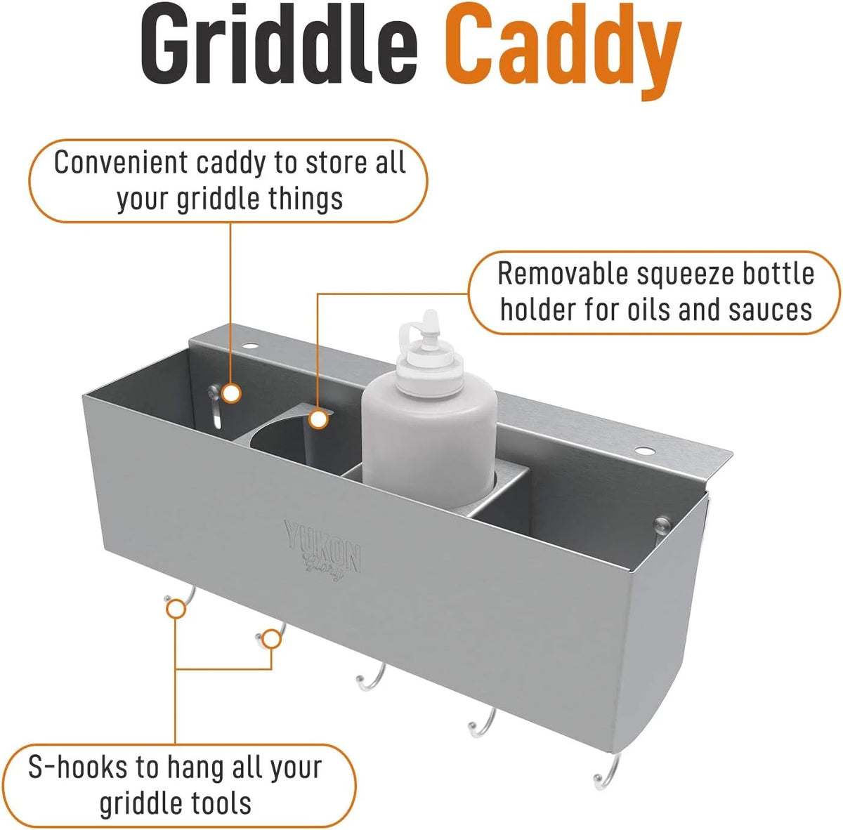 Blackstone Compatible Stainless Steel Griddle Caddy R9789