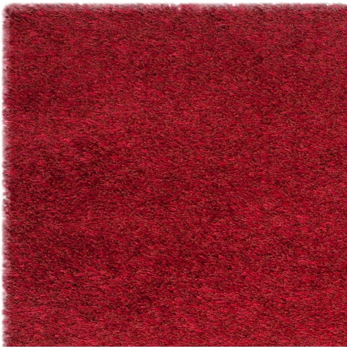 Red 5'1" x 7'6" Shag Area Rug B53333