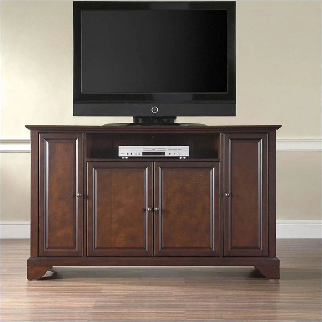 Mahogany Wood TV Stand F5923