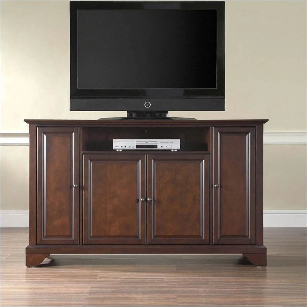 Mahogany Wood TV Stand F5923