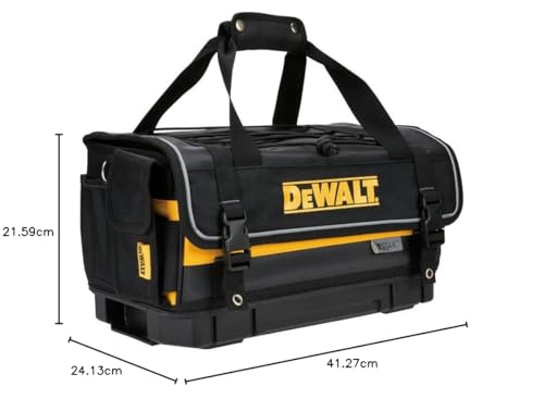 16-inch Tool Bag with Tool Organizer and Hard Bottom O12267