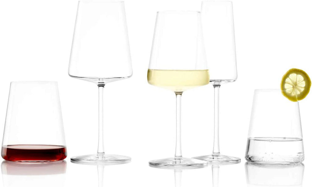 German Made Crystal Champagne Flute Glass Set Of 4 Y595418