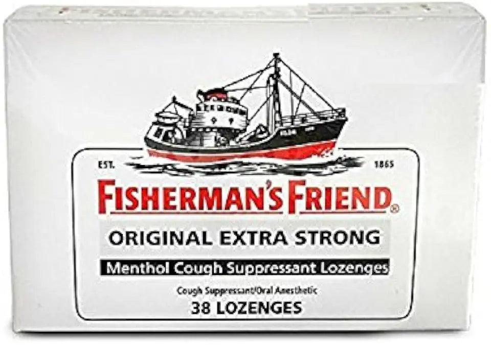 Menthol Cough Suppressant Lozenges 38-Count Pack of 6 B7933