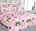 Full Size Unicorn Rainbow Comforter and Sheet Set O43976