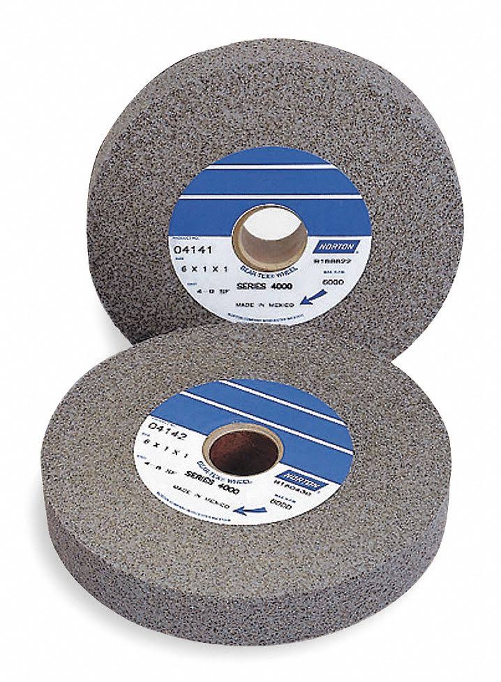 8x22 Metal Finishing Convolute Wheel, Medium Silicon Carbide G350
