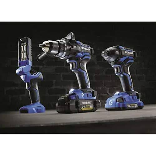 3-Tool 24-Volt Max Brushless Power Tool Combo Kit with Hard Case W5154