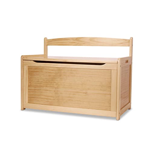 White Wooden Toy Chest L81520