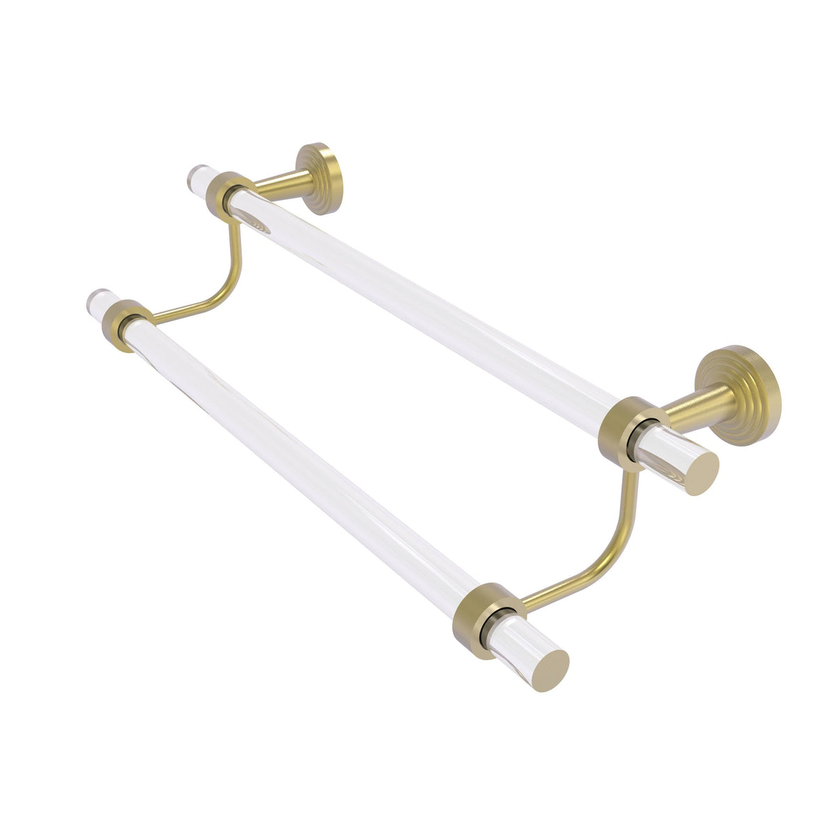 18 in. Double Towel Bar Unlacquered Brass G16032